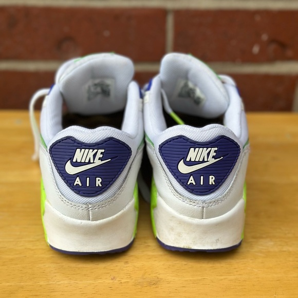 Nike‎ Air Max White Green Pink Sneakers - Picture 5 of 9